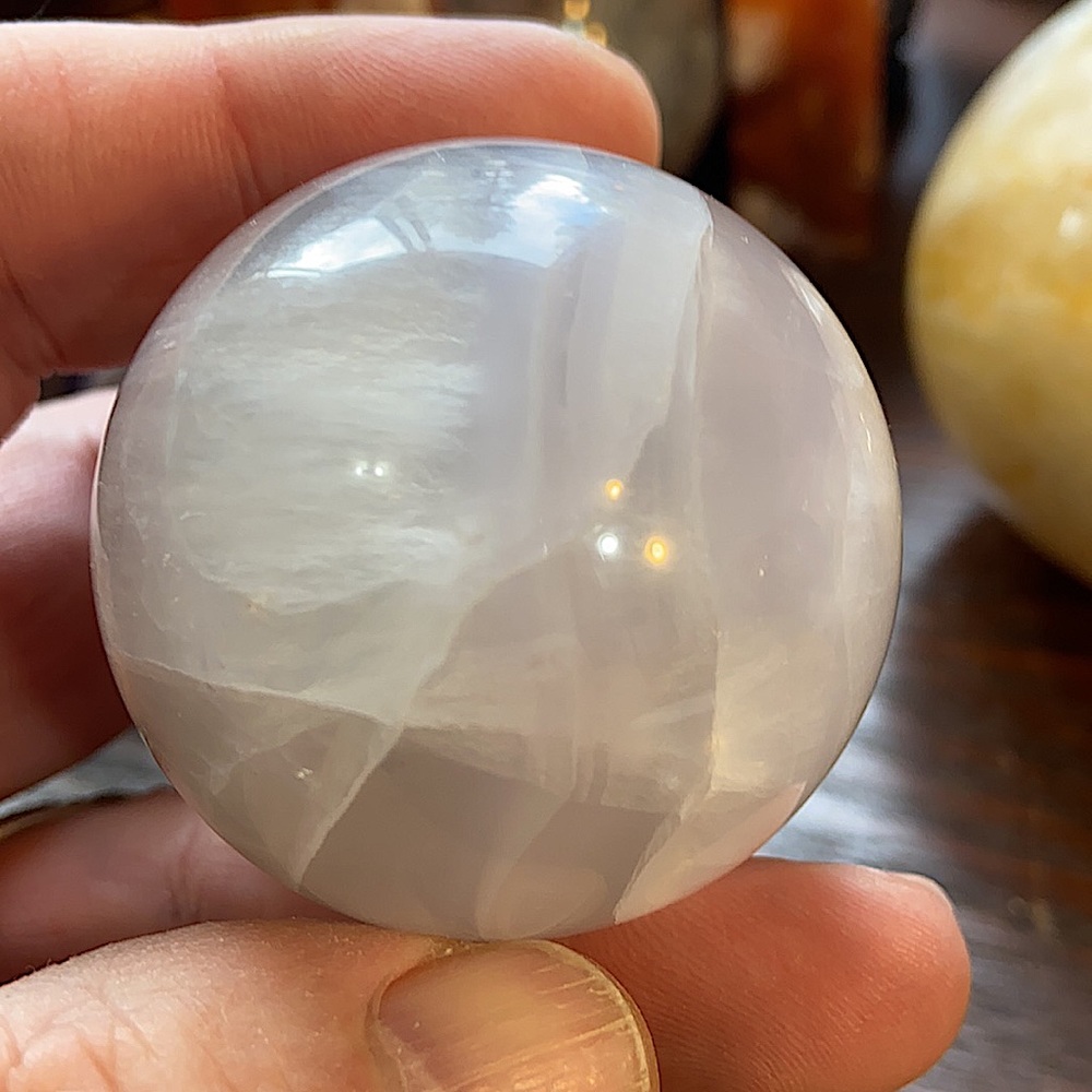 🔥SALE🔥 Lavender Fluorite Crystal Sphere! Watch The Video!